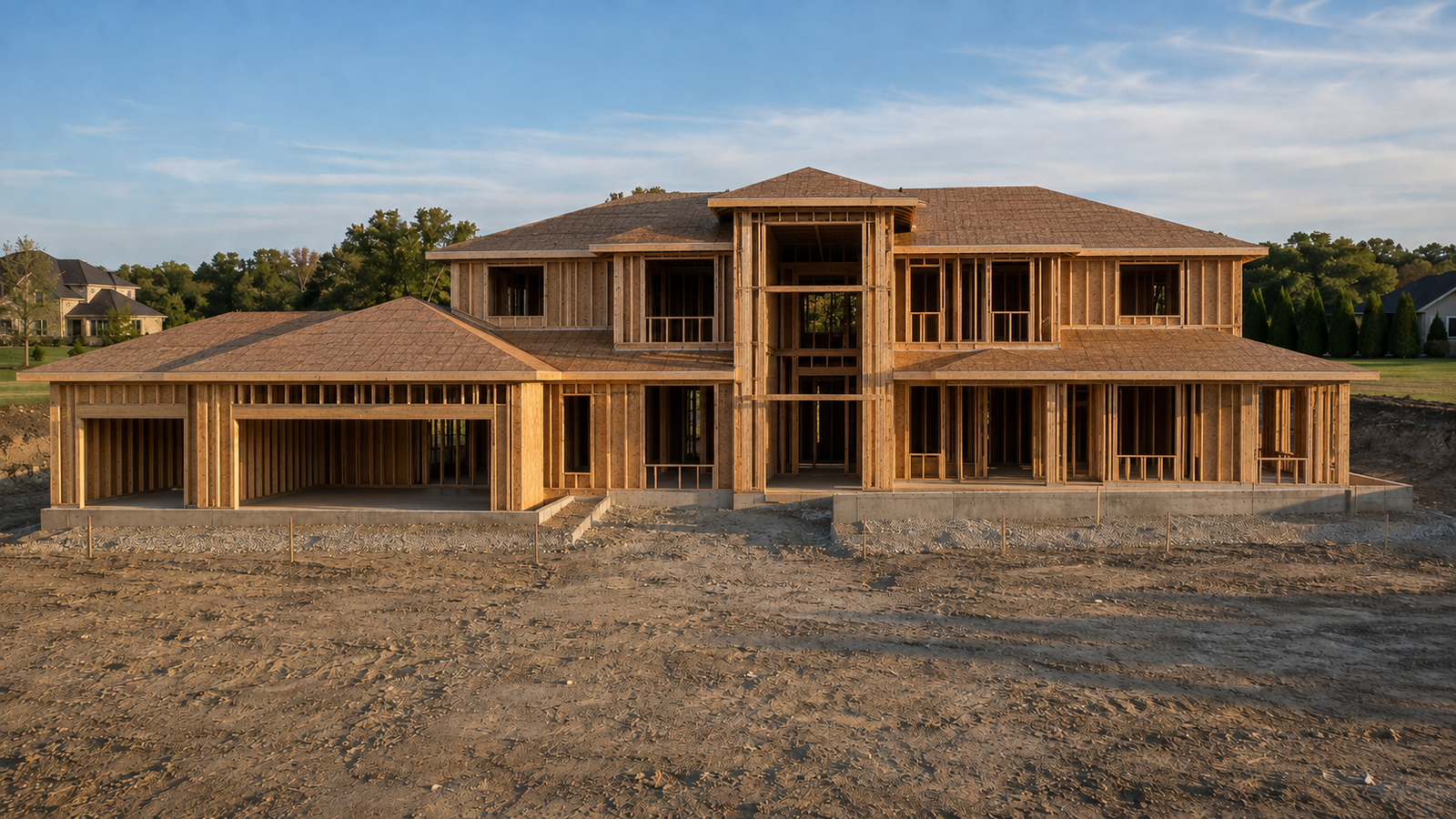 The Structure of a premium Kansas City custom home